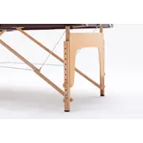 Opvouwbare Massagetafel - Wit - 3 Secties - 185x70cm - Hout - 34% Korting