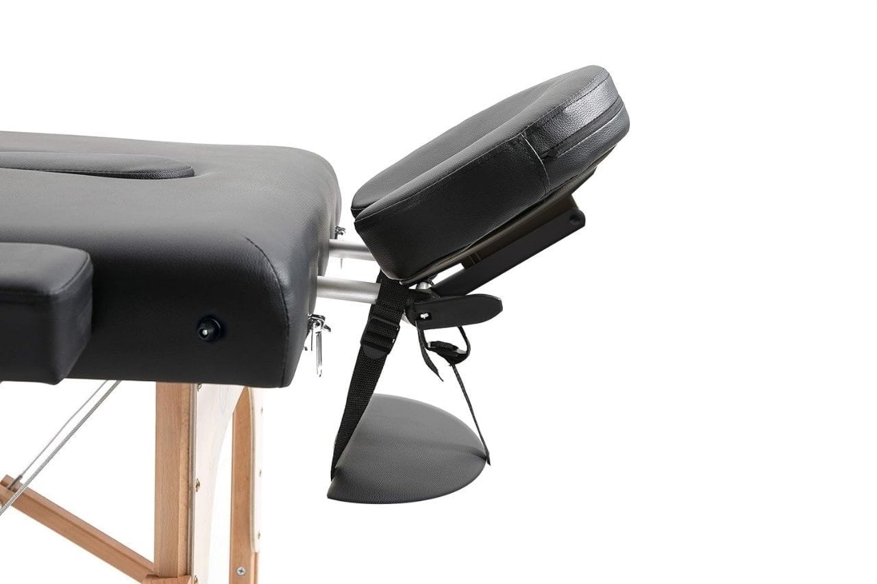 Inklapbare Massagetafel - 3 Secties - Zwart - 34% Korting