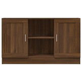 Dressoir Bewerkt Hout Bruin Eikenkleur - 34% Korting