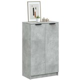 Schoenenkast VidaXL Betongrijs - 35% Korting
