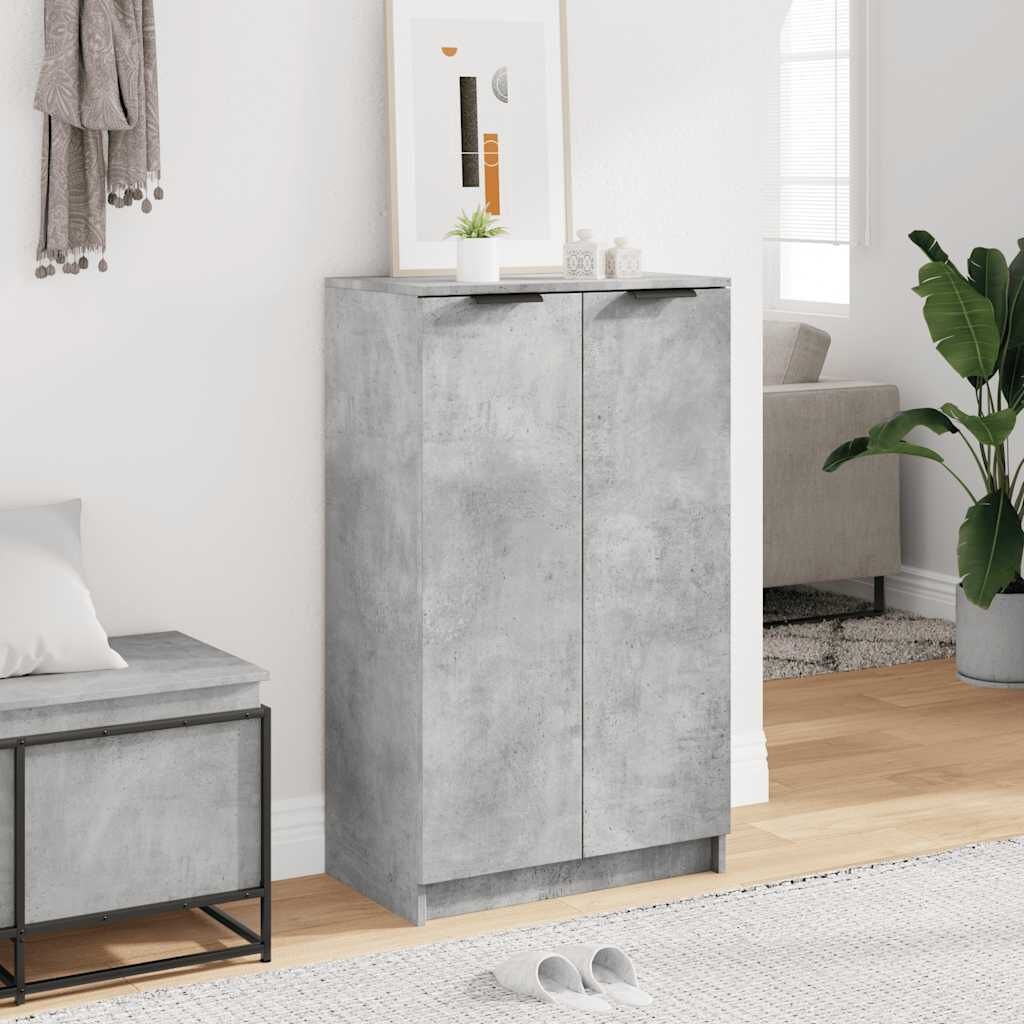 Schoenenkast VidaXL Betongrijs - 35% Korting