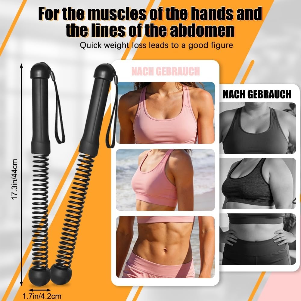 2x Touwloze Vechttouwen - Draagbare Krachttraining - 33% Korting