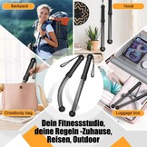 2x Touwloze Vechttouwen - Draagbare Krachttraining - 33% Korting