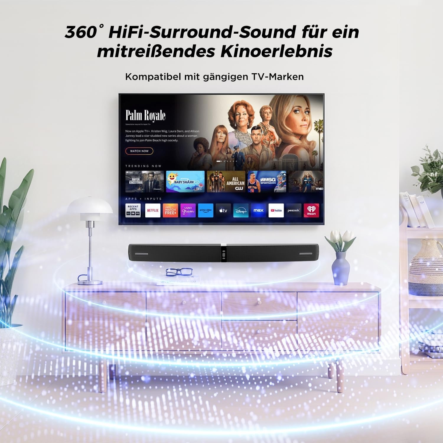 Soundbar KY-04: Krachtig TV Geluid - 34% Korting