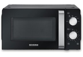Severin Magnetron Solo 17L Zwart/RVS - 34% Korting