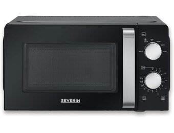 Severin Magnetron Solo 17L Zwart/RVS - 34% Korting