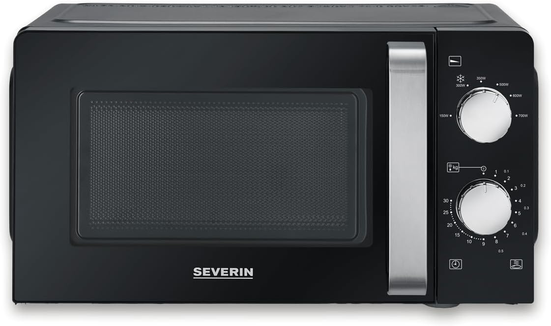 Severin Magnetron Solo 17L Zwart/RVS - 34% Korting