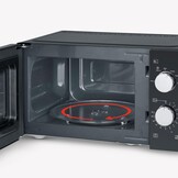 Severin Magnetron Solo 17L Zwart/RVS - 34% Korting