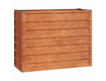 Verhoogde Plantenbak 100x40x77cm Cortenstaal - 53% Korting
