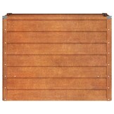 Verhoogde Plantenbak 100x40x77cm Cortenstaal - 53% Korting