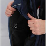 Fischer Rugzak met Knipperlicht - Veilig & Praktisch voor Fiets/Scooter (34% Korting)