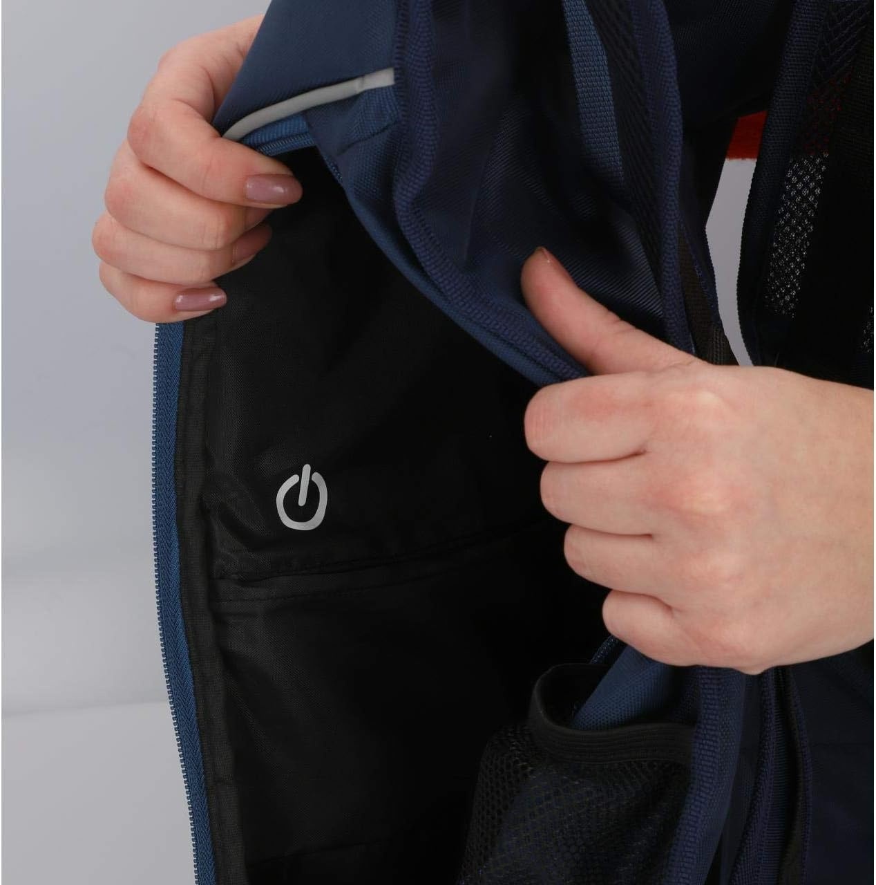 Fischer Rugzak met Knipperlicht - Veilig & Praktisch voor Fiets/Scooter (34% Korting)