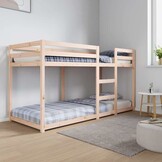 Stapelbed Grenenhout 80x200 cm - 35% Korting