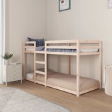 Stapelbed Grenenhout 80x200 cm - 35% Korting