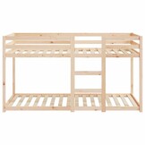 Stapelbed Grenenhout 80x200 cm - 35% Korting