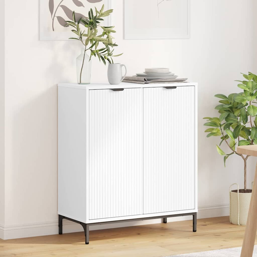 Dressoir Wit Bewerkt Hout (34% Korting)