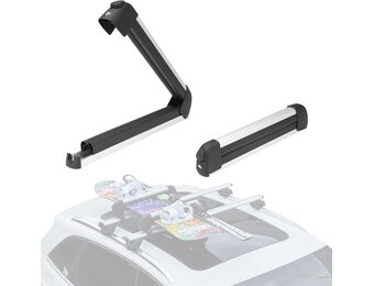 Ski- & Snowboarddrager Dak - Universeel, Zilver, 41cm (34% Korting!)