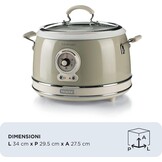 Rijstkoker 3,5L Beige 700W - Perfecte Rijst & Sushi met Korting!