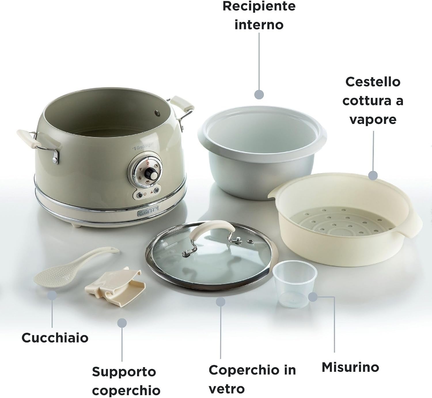 Ariete 00C290403AR0 rijstkoker 3,5 l 700 W Beige