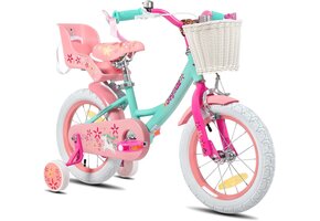 Kinderfiets Meisjes 12 inch Eenhoorn Thema - 35% Korting