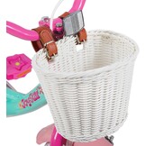 JOYSTAR Eenhoorn-fiets 12/14/16/18 inch voor meisjes van 2 tot 9 jaar, kinderfiets met polszitje en steunwielen en mand