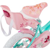 JOYSTAR Eenhoorn-fiets 12/14/16/18 inch voor meisjes van 2 tot 9 jaar, kinderfiets met polszitje en steunwielen en mand