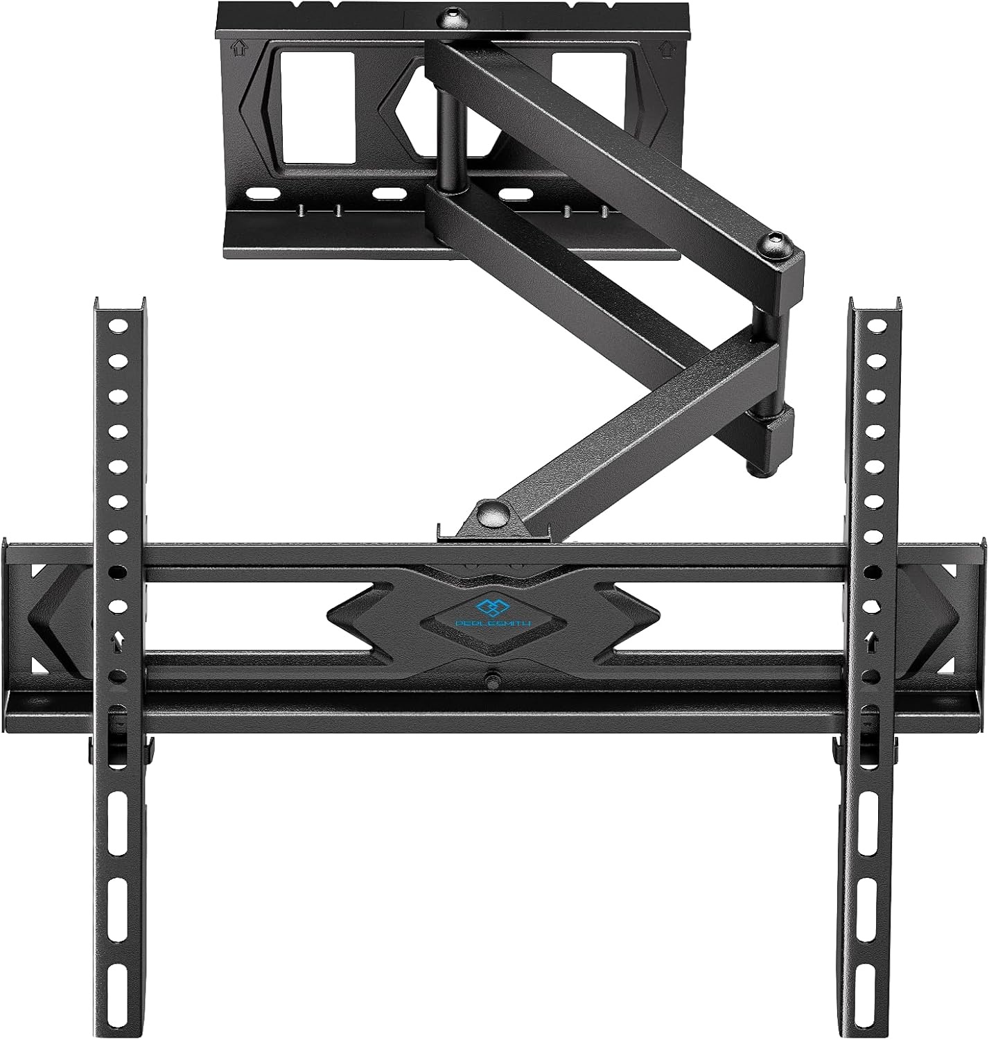 PERLESMITH TV Muurbeugel voor 26-60 Inch tv's, Draaibare TV Beugel tot 40 kg, 55 Inch TV-muurbeugel met Waterniveau, max. VESA 400 x 400 mm