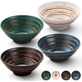 Keramische Ramenkommen Set - 4-delig, 1035ml, 20cm - Japans Design
