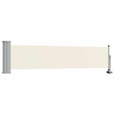 Uittrekbaar Tuinscherm 60x300cm Crème - 34% Korting