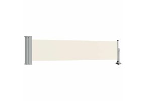 Uittrekbaar Tuinscherm 60x300cm Crème - 34% Korting