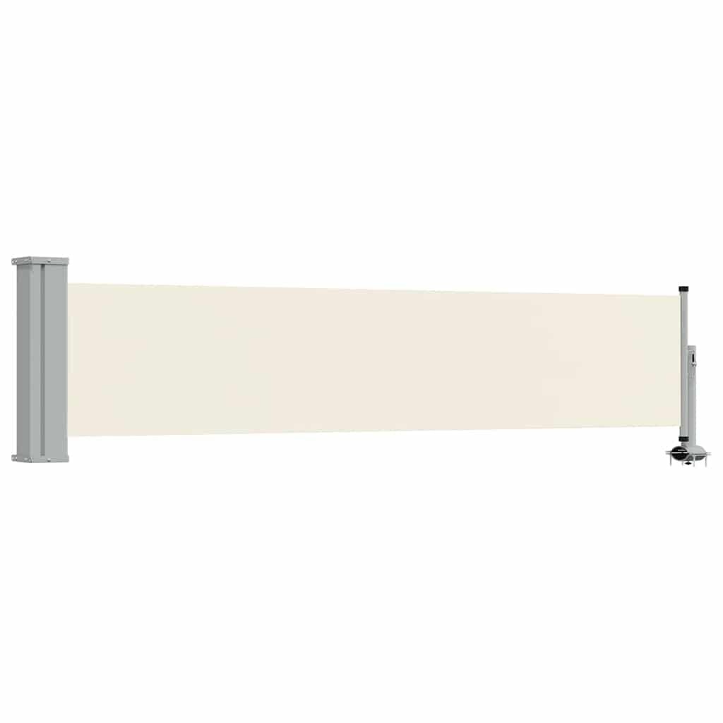 Uittrekbaar Tuinscherm 60x300cm Crème - 34% Korting