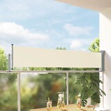 Uittrekbaar Tuinscherm 60x300cm Crème - 34% Korting