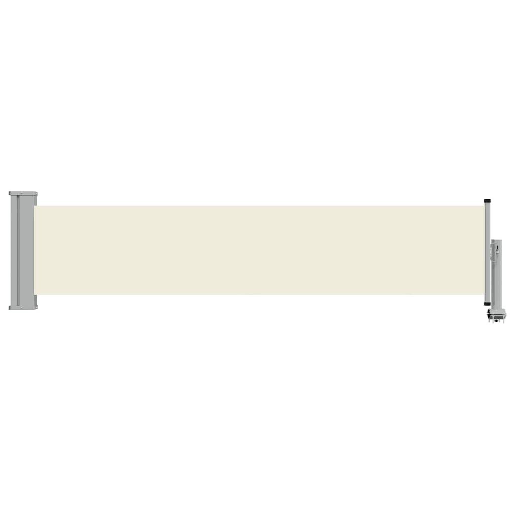 Uittrekbaar Tuinscherm 60x300cm Crème - 34% Korting