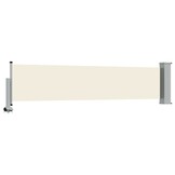 Uittrekbaar Tuinscherm 60x300cm Crème - 34% Korting