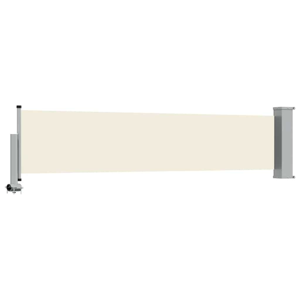 Uittrekbaar Tuinscherm 60x300cm Crème - 34% Korting