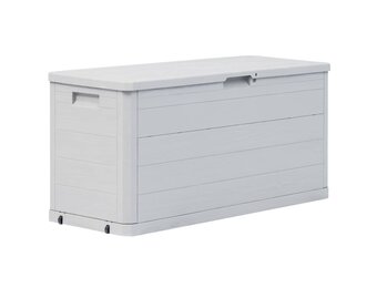 vidaXL Tuinbox 280 L Lichtgrijs - Nu 34% Korting!