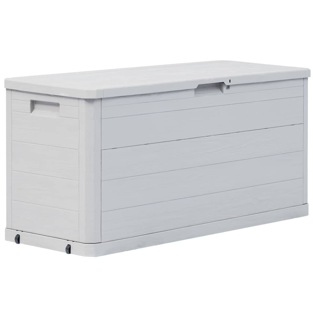 vidaXL Tuinbox 280 L Lichtgrijs - Nu 34% Korting!