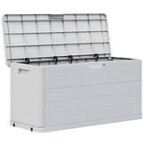 vidaXL Tuinbox 280 L Lichtgrijs - Nu 34% Korting!