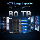 4-Bay Externe Harde Schijf Behuizing | 80TB | USB 3.0/eSATA | 30% Korting