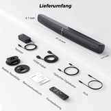 Krachtige 90W Soundbar (81cm) - Perfect voor TV & Gaming