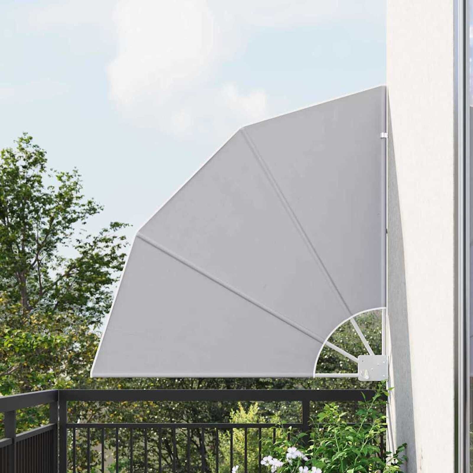 Privacy Scherm Balkon Grijs 115x115 cm - 39% Korting