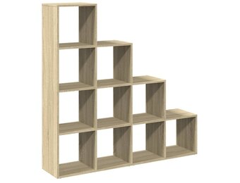 Boekenkast / Kamerscherm Sonoma Eiken - 131,5x29x131,5 cm - 35% Korting