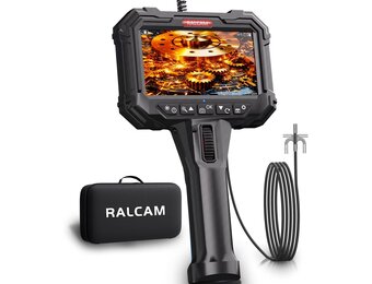 Endoscoopcamera met 5" HD scherm & 210° draaibare kop - 35% korting