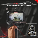 Endoscoopcamera met 5" HD scherm & 210° draaibare kop - 35% korting
