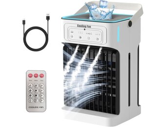 Mobiele Airco met Afstandsbediening - 4-in-1 Koeler & Luchtbevochtiger - 29% Korting!