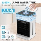 Mobiele Airco met Afstandsbediening - 4-in-1 Koeler & Luchtbevochtiger - 29% Korting!