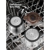 Elektrische Hakmolen 500W | 2x 3L Kom | 4-Bladig Mes | 34% Korting