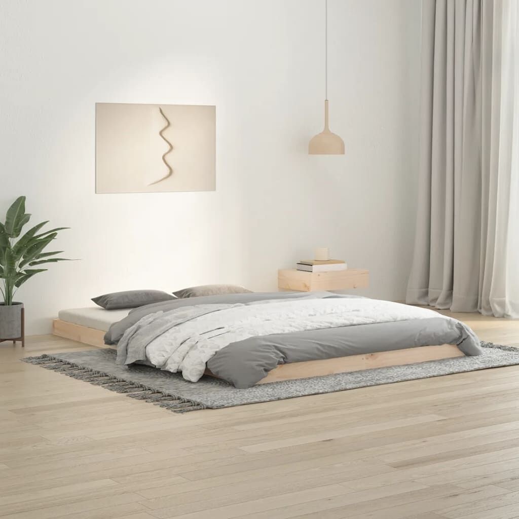 vidaXL Bedframe Massief Grenenhout 140x200 cm met 35% Korting