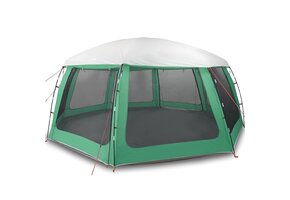 vidaXL Zwembadtent 690x690cm Zeegroen met Gaaswanden - 35% Korting