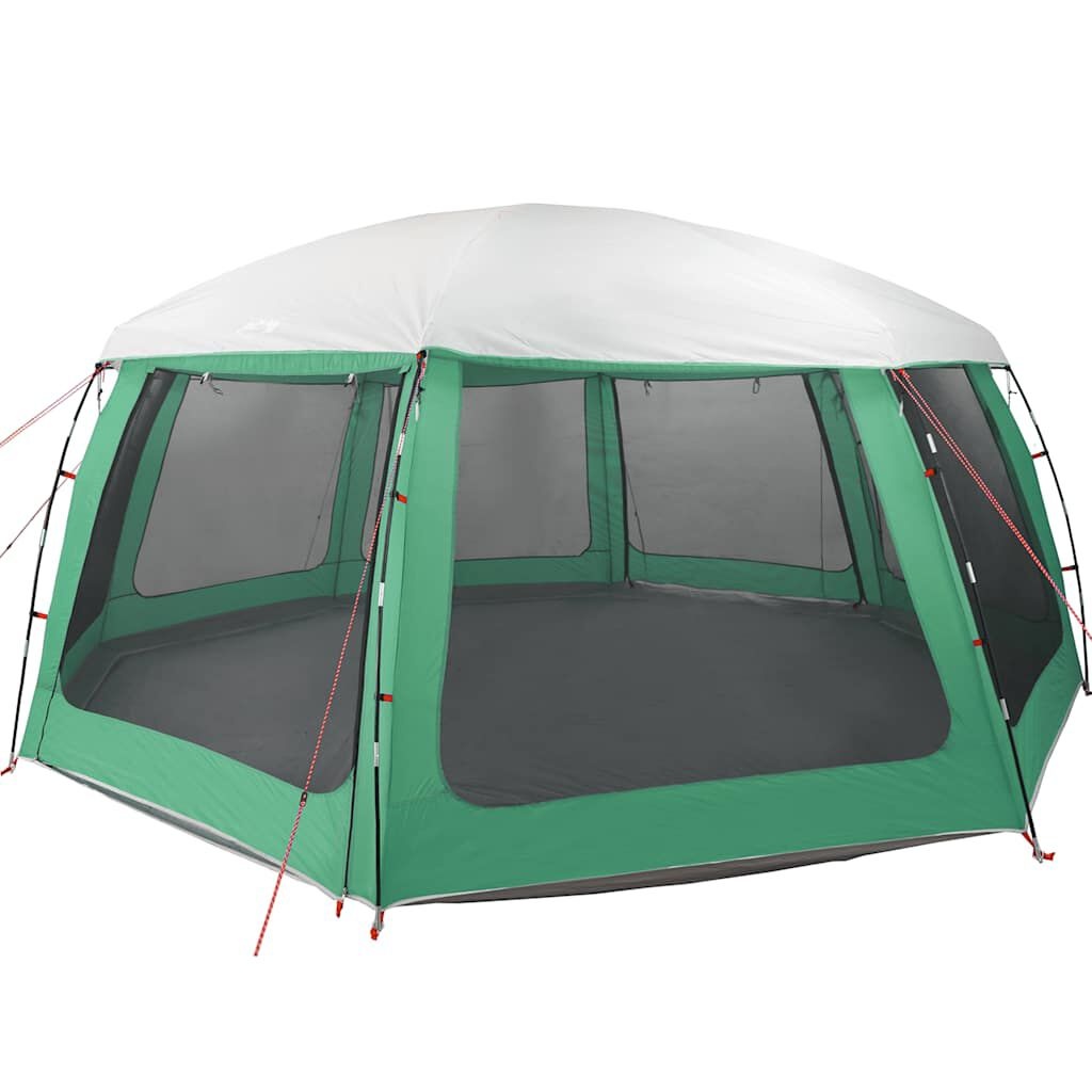 vidaXL Zwembadtent 690x690cm Zeegroen met Gaaswanden - 35% Korting